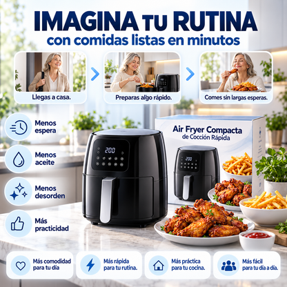 Comida Crujiente en 2 minutos con FryMax