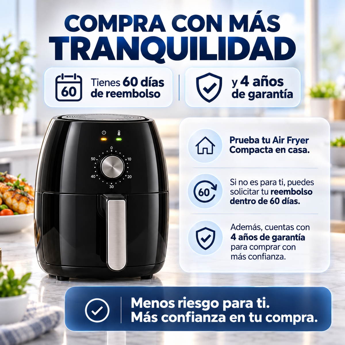 Comida Crujiente en 2 minutos con FryMax