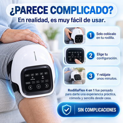 VUELVE A MOVERTE CON MÁS COMODIDAD CON RODILLAFLEX 4 EN 1